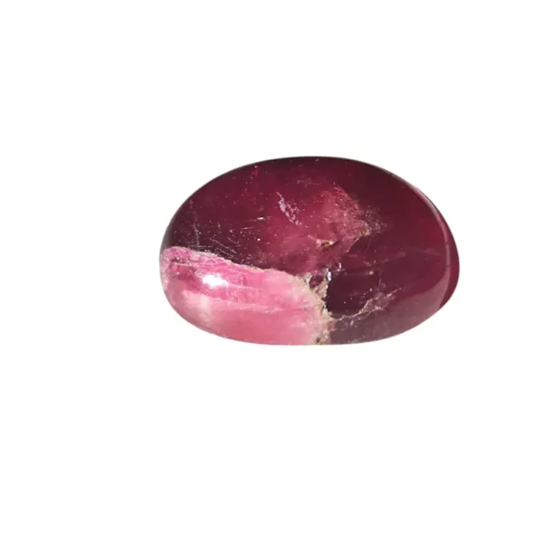 Natural Ruby Cabochon – Red Gemstone Under UV & Natural Light, Unheated July Birthstone, Healing Crystal for Jewelry Making