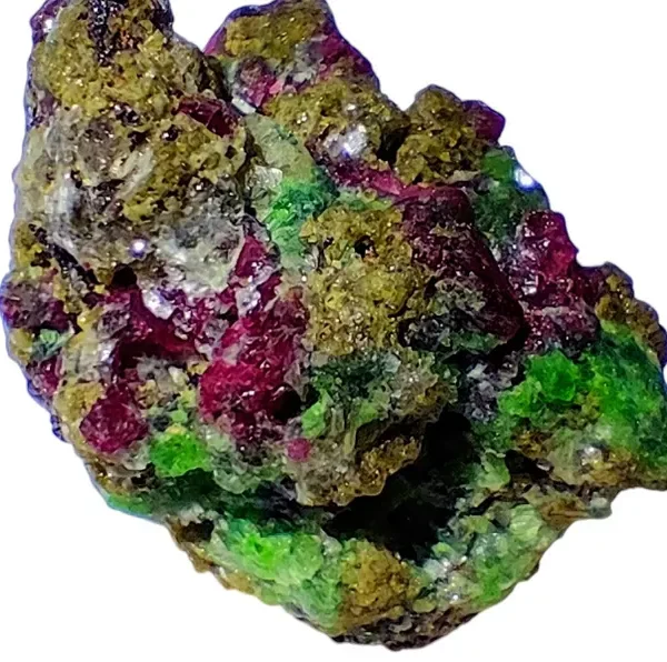 Natural Ruby Zoisite Lot 26.23g – UV Reactive Raw Crystal Specimens for Jewelry Making, Healing, or Collecting – Fluorescent Gems