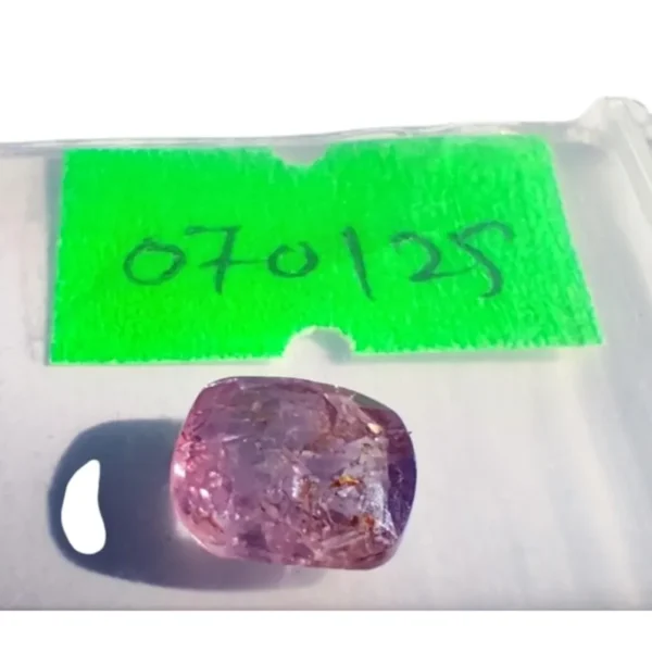 2.14 Ct Natural Bluish Purple Sapphire – Cushion Mixed Cut, Translucent Loose Gemstone – Certified Corundum with MSGL Report