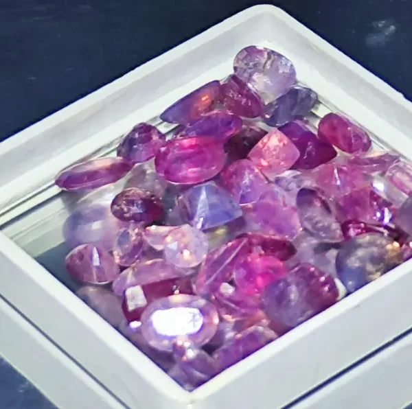 Natural Ruby Lot 53.15ct 41 pcs | Mixed Cut Loose Rubies | Jewelry Making, Craft Supply, Healing Crystals | Wholesale Gemstones